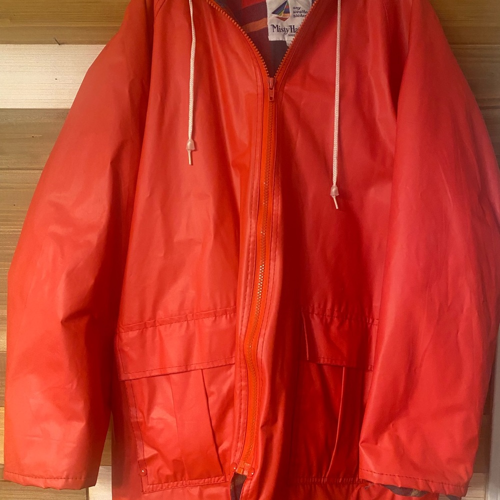 Misty Harbor brand Women's lined rain jacket, size L